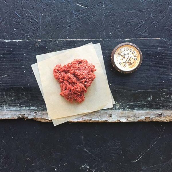Fortified 80/20 steak mince